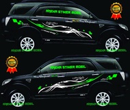 Sticker Stiker Cutting Mobil Toyota Rush Stiker Mobil Rush Keren