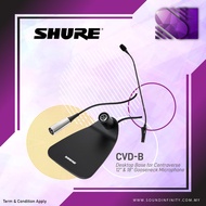 Shure CVD-B Desktop base for Centraverse 12 inch and 18 inch Gooseneck Microphones (CVDB / CVD B)