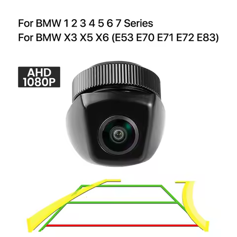 170° Fisheye Lens AHD 1920x1080P Night Vision Car Rear View Camera For BMW 1/2/3/4/5/6/7 Series X3 X
