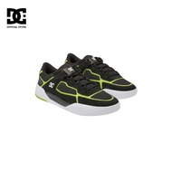 DC Shoes Men DC Metric S Leather Skate Shoes - Black/Lime