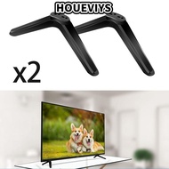 HOUEVIYS TV Desktop Stand, 32-55 Inch with Screw Sets TV Base, Adjustable Table Top TV Pedestal Feet