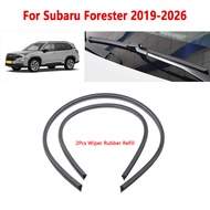 For Subaru Forester 2019 2020 2021 2022 2023 2024 2025 2026 Wiper Refill Rubber Strip Car Wiper Acce