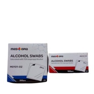 Medtopia Alcohol Swab (100's,200's)/MEDTOPIA Alcohol Swab 2ply/medtopia alcohol swab per box 100's,2