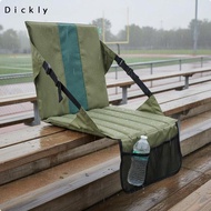 [Dickly] Foldable Bleacher Seat Water-Resistant Stadium Seat Cushion Lightweight Padded Bleacher Cus