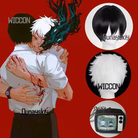 The Summer Yoshiki Tsujinaka Hikaru Anime Died Cosplay Costumes Wig Accessions Jirai Kei Cool Party 