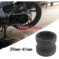 MATA DOUBLE SOCKET CVT KEY 39X41 DOUBLE CANVAS IMPACT SOCKET BIT CLUTCH NUT 39 X 41