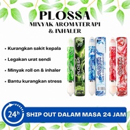 New ARRIVAL] Plossa Aromatherapy Wind Oil Roll On Inhaler Eucalyptus Red Hot Panasin2022