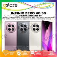 [Malaysia Set] Infinix Zero 40 5G (256GB ROM | 12GB RAM) 1 Year Infinix Malaysia Warranty