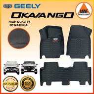 5D Deep Dish Matting for Geely Okavango 2020 2021 2022 2023 Model Car Matting High Quality OEM Desig