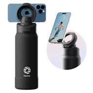 [Peach Smart Life Home] Fjbottle Thermos Stainless Steel Sports Water Bottle, with Magnetic Phone Ho