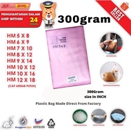 Plastic Bag HM [300gm+-] Plastic Bag HM Plastic Wrap Tapao 5X8 6X9 7X10 8X12 9X14 10X16 12X18