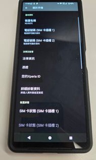 SONY Xperia 1 v 256gb 綠色 行貨