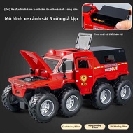 MOMIAN | Đồ Chơi Xe Cảnh Sát Địa Hình Mở Được Thực Tế Bằng Inertia cho Bé Trai 3-6 Tuổi