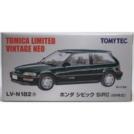 Tomica LV-N182a Honda Civic EF9 SiR-II 89' Dark Green