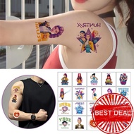 Korean Halloween Cartoon Anime Tattoo Stickers Cartoon Tattoo Stickers Printing Disposable I1y6