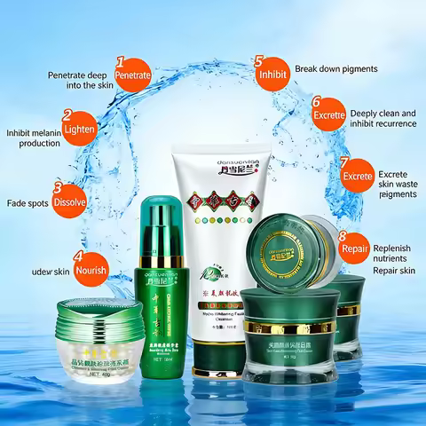 Danxuenilan series skin care spot remove Beauty Whitening green cover Pure And Fresh freckle Rejuven