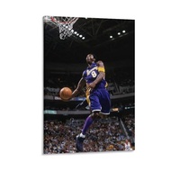 Black Mamba Poster of Kobe Bryant, the Youngest Slam Dunk Contest Winner (36) Art Panel Poster Wall 