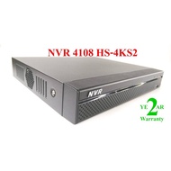 เครื่องบันทึก  NVR 4108HS-4KS2 8CH สำหรับกล้องไอพี