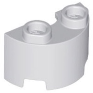 68013 Lego Parts, Cylinder Half 1 x 2 x 1