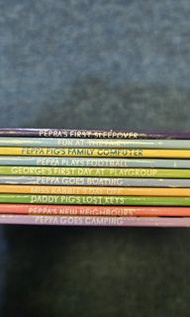 10本粉紅豬小妹PEPPA PIG,