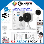 Sonoff eWeLink Wifi IP Security Camera S-CAM Slim 1080P FHD Wireless IR Night Vision Alarm Monitor S