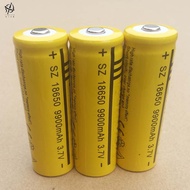 Versatile DING LI SHI JIA 6pcs 18650 3.7v 9900 High mah rechargeable lithium flashlight 18650 Li-ion 3.7 V