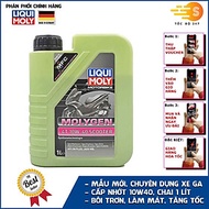 Dầu nhớt tổng hợp chuyên dụng cho xe tay ga Molygen Liqui Moly 1L 10W40 21719 - Mẫu mới, scooter, nh