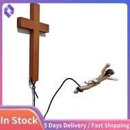 Wall Crosses Bungee Jumping Decoration, Easter Crosses Decoration