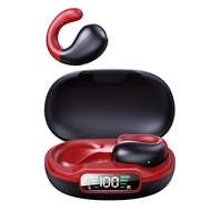 Q92 TWS Bluetooth 5.3 Earphones Bone Conduction Ear Gaming Wireless Microphone Earbud Clip Sports Bl