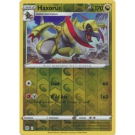 Pokemon Haxorus Card - 112/172 - Rare Reverse Holo