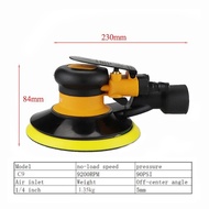 Air Sander Polisher with Vacuuming 6'' 150mm Car Paint Care Tool Polishing Random Orbital Palm Hard 