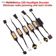 (sun) LED Canbus Decoder Car Headlights Error Free Resistor H1 H3 H4 H7 H9 H11 Adapter Warning Cance