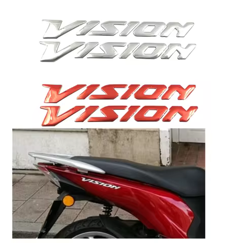 For Honda VISION 2017 Vision110CC Vision50 CBS NSC50 Stereo Logo Body Badge Sticker Decoration Motor