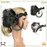 NEXTMY Feather Flapper Fashion 1920s Unisex Gatsby Headdress