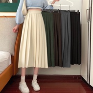 Oppa Style Shop 555 Long tennis Skirt/Korean Pleated Skirt/Long Skirt/ tennis Skirt