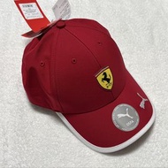 Scuderia Ferrari F1 PUMA Classic Logo Red Baseball Cap 2025