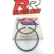 Reng pistonRing original yamaha l2s l2sn L2super L2 super sn s l2g os. oz. os oz oversize size uk 75