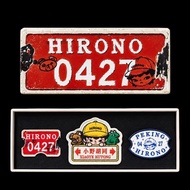 Hirono Hutong Refrigerator Magnet Set Brooch Shape Genuine 1