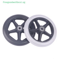 FBSG 6 Inch Wheels Smooth Flexible Heavy Duty Wheelchair Front Castor Solid Tire Wheel Wheelchair Replacement Parts HOT