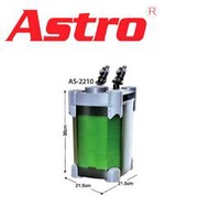 蝦兵蟹將【中國 ASTRO-阿姆斯壯】KW401209 新二代 外置式圓桶過濾器 2210型【708L/H】動力桶