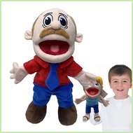 【In stock】Jeffy Puppets for Kids 17 Inches Movable Mouth Hand Puppet Plush Doll Cute and Funny Puppet Toys Soft Stuffed kerisg UVKF