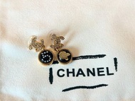 Chanel 耳環 山茶花➕雙C有鑽 100%real可陪验