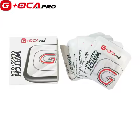 5pcs G+OCA Pro Front Screen Outer Glass Lens With OCA For Apple Watch S10 42MM 46MM Watch Ultra2 49m