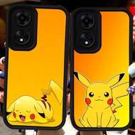 Black Casing for OPPO A60 A98 A38 A78 A17K A18 A17 A58 5G H124 Pikachu