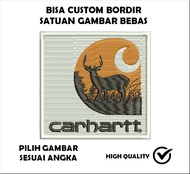 EMBLEM PATCH BORDIR GAMBAR CARHARTT #1 - BDS