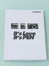 全新 OLYMPUS PEN(white)+ Lens (2 Pcs)/ 黑色相機模型