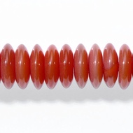 [Jiehong] Red Agate Disc Beads 4X12MM Gem DIY Handmade Materials