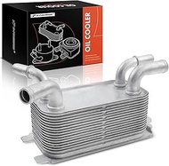 A-Premium Transmission Oil Cooler Compatible with Volvo C30 2007-2013 C70 2006-2013 S40 2004-2011 V5