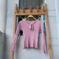 2hand pink sweater 46cm long code 292