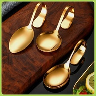 WIN Creative Metal Spoon With Unique Shape Design For Kitchen Dining 13x4 4cm